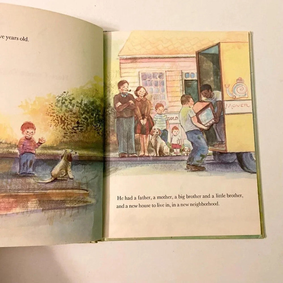 Vintage  1971 Here Comes Tagalong by Anne Mallet Steven Kellogg Hardcover Book - Picture 10 of 15